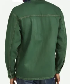 Lucas Bravo Emily In Paris Gabriel Green Cotton Jacket