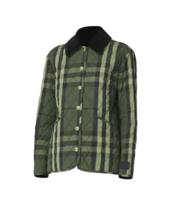 Middleton Quilted Plaid Jacket
