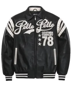 Pelle Pelle Varsity Leather Jacket