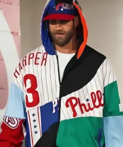 Phillies Bryce Harper Opening Day Jacket