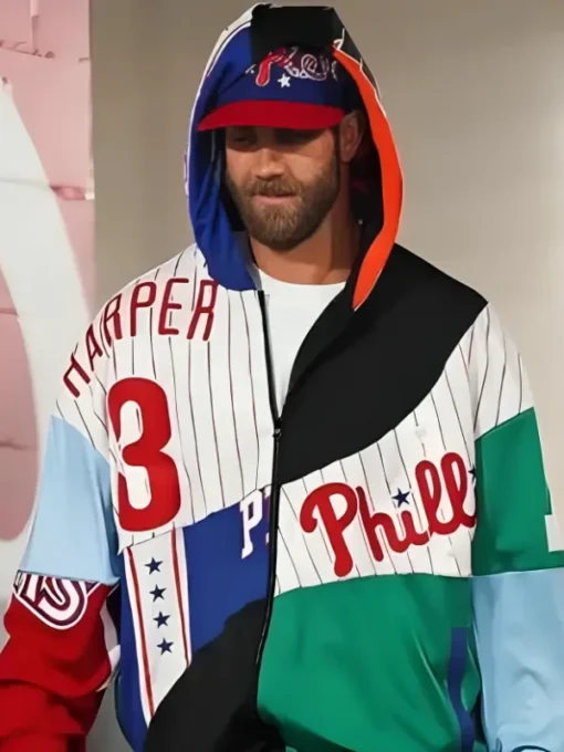 Phillies Bryce Harper Opening Day Jacket