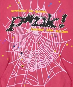Pink Spider Hoodie For Sale