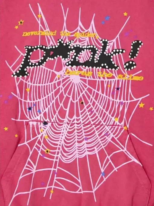 Pink Spider Hoodie For Sale