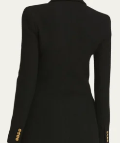 Press Junket 24 Lily Collins Blazer