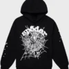 Sp5der OG Black Web Hoodie