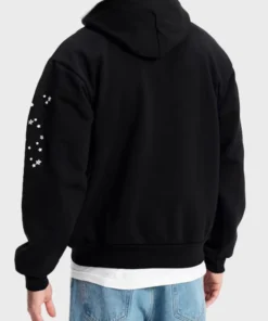 Sp5der OG Web Hoodie In Black