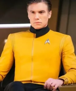 Star Trek Captain Christopher Pike Yellow Jacket