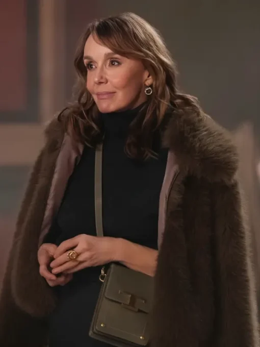 Sylvie Grateau Emily In Paris S04 Fur Coat