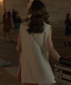 TV Series Emily In Paris S02 White Vest