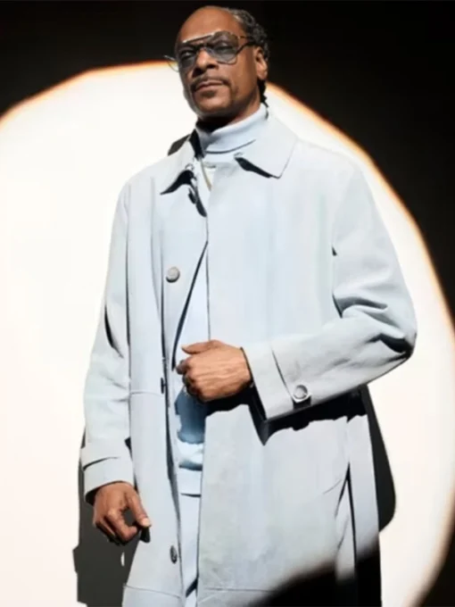 The Voice S26 Snoop Dogg Ice Blue Coat