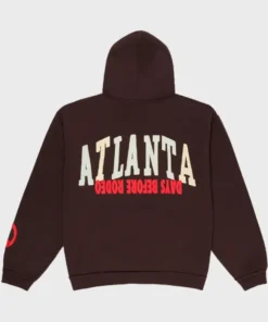 Travis Scott Free Thugger Brown Hoodie