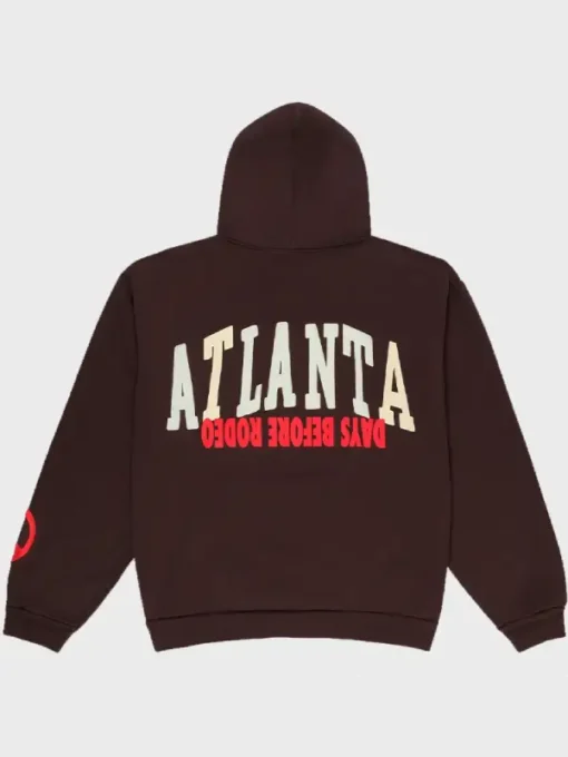 Travis Scott Free Thugger Brown Hoodie