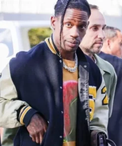 Travis Scott Paris 2024 Olympics Bomber Jacket