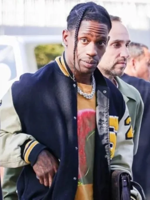 Travis Scott Paris 2024 Olympics Bomber Jacket