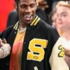 Travis Scott Paris Olympics 2024 Varsity Jacket