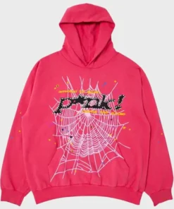 Trendy Buy Sp5der Pink Hoodie