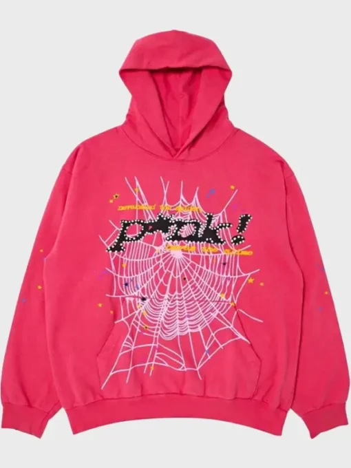 Trendy Buy Sp5der Pink Hoodie