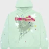 Trendy Unisex Sp5der SP5 Mint 2024 Hoodie