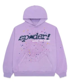 Unisex Acai Sp5der Purple Hoodie