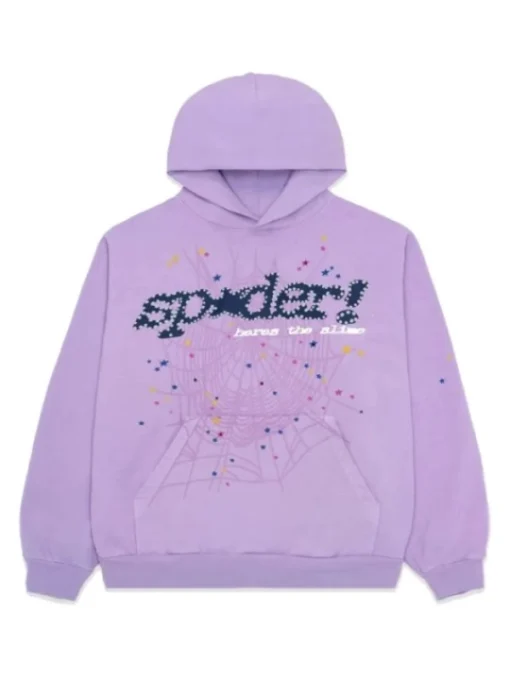 Unisex Acai Sp5der Purple Hoodie