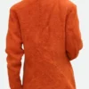 Yellowstone Beth Dutton Orange Coat Back