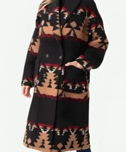 Yellowstone Beth Dutton Printed Coat