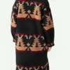 Yellowstone Beth Dutton Printed Coat Back