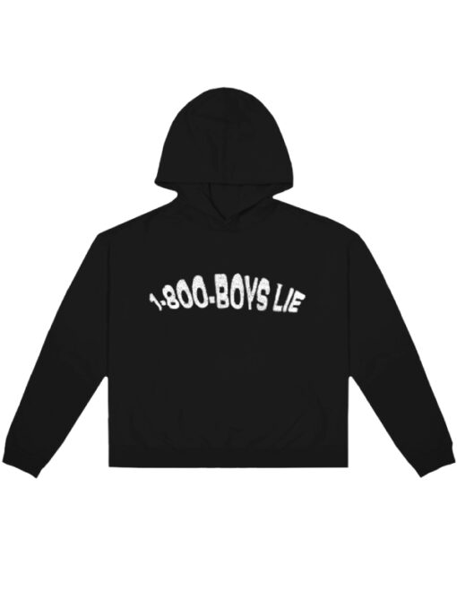 1-800-Boys-Lie-Black-Hoodie