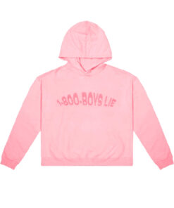 1-800-Boys-Lie-Pink-Hoodie