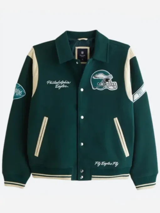 Abercrombie X Philadelphia Eagles Jacket