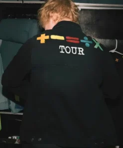 American Singer Ed Sheeran Tour Denim Jacket