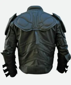 Batman Leather Motorcycle Jacket Back