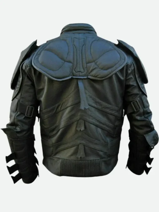 Batman Leather Motorcycle Jacket Back