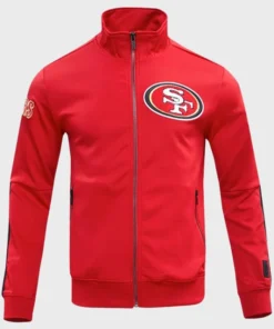 Bayley San Francisco 49ers Red Track Jacket