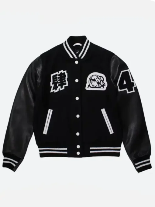 Billionaire Girls Club Holiday Varsity Jacket