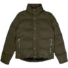 Chrome Hearts Puffer Olive Green Jacket