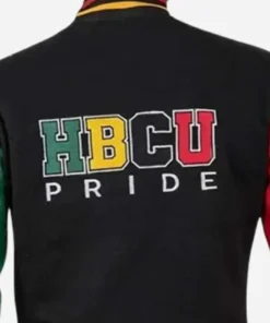 Donovan Mitchell HBCU Pride Jacket Back