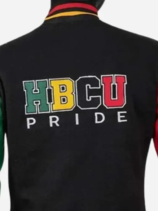 Donovan Mitchell HBCU Pride Jacket Back