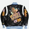 Dont Be a Menace Black Varsity Jacket Back