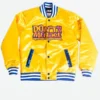 Dont Be a Menace Yellow Varsity Jacket