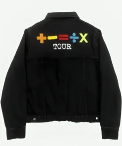 Ed Sheeran Tour Denim Jacket Back