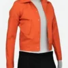 Emily In Paris Emily Cooper Orange Jacket