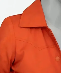 Emily In Paris Lily Collins Orange Jacket