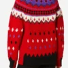 Emily In Paris S04 Emily Cooper Red Knitted Sweater Back