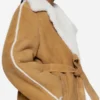 Emily In Paris S4 Camille Japy Shearling Coat