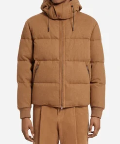 Emily In Paris S4 Lucas Bravo Puffer Jacket