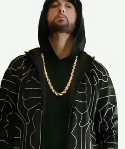 Eminem 2024 Houdini Black Hoodie Jacket