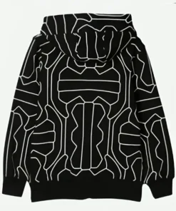 Eminem 2024 Music Video Houdini Black Hoodie Back