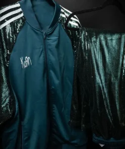 Green Korn Sequin Tracksuit
