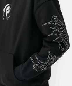 Halloween Ghostface Black Hoodie